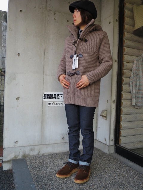 Bark ･･･ KNIT DUFFLE COAT JACKET！★！　其の②_d0152280_2151362.jpg