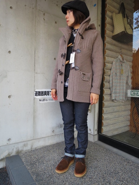 Bark ･･･ KNIT DUFFLE COAT JACKET！★！　其の②_d0152280_2151779.jpg