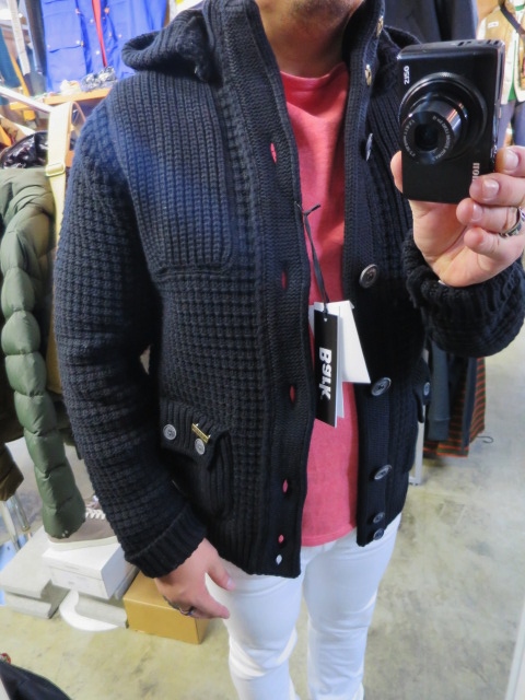 Bark ･･･ KNIT DUFFLE COAT JACKET！★！　其の②_d0152280_21563012.jpg