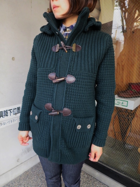 Bark ･･･ KNIT DUFFLE COAT JACKET！★！　其の②_d0152280_22122619.jpg