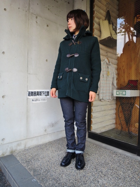 Bark ･･･ KNIT DUFFLE COAT JACKET！★！　其の②_d0152280_2212592.jpg