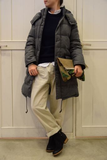 HOODED DOWN COAT …_b0110582_1720156.jpg