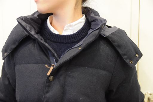 HOODED DOWN COAT …_b0110582_17244375.jpg