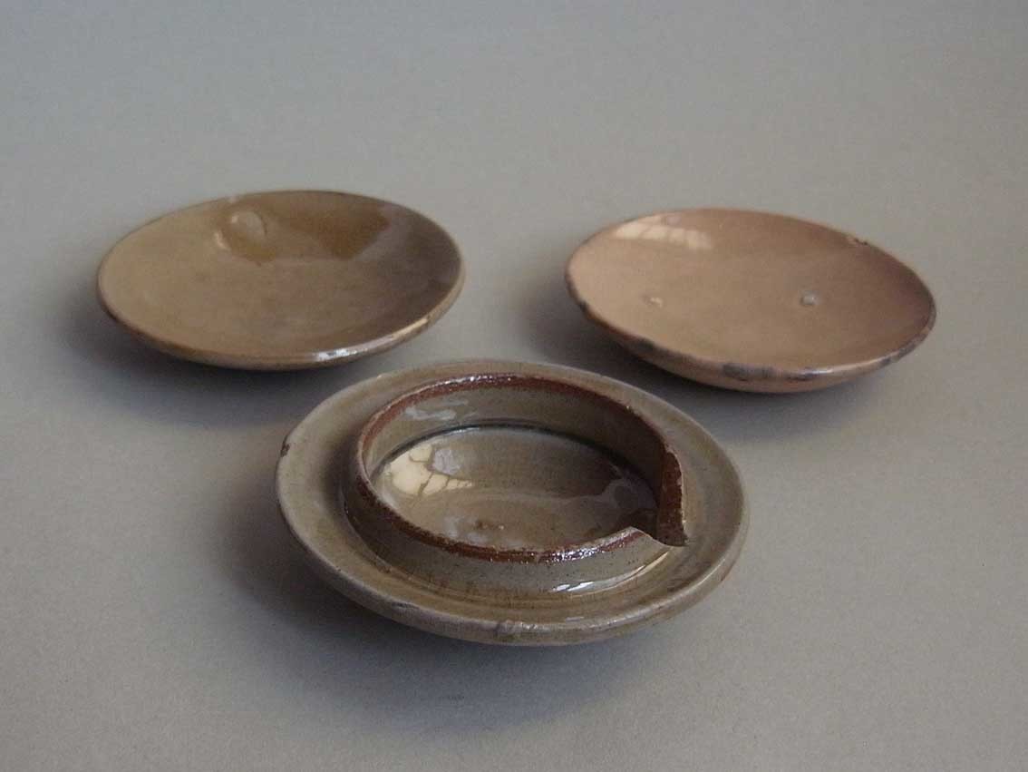 灯明皿　1対 灯明皿 1対 灯明皿 1対