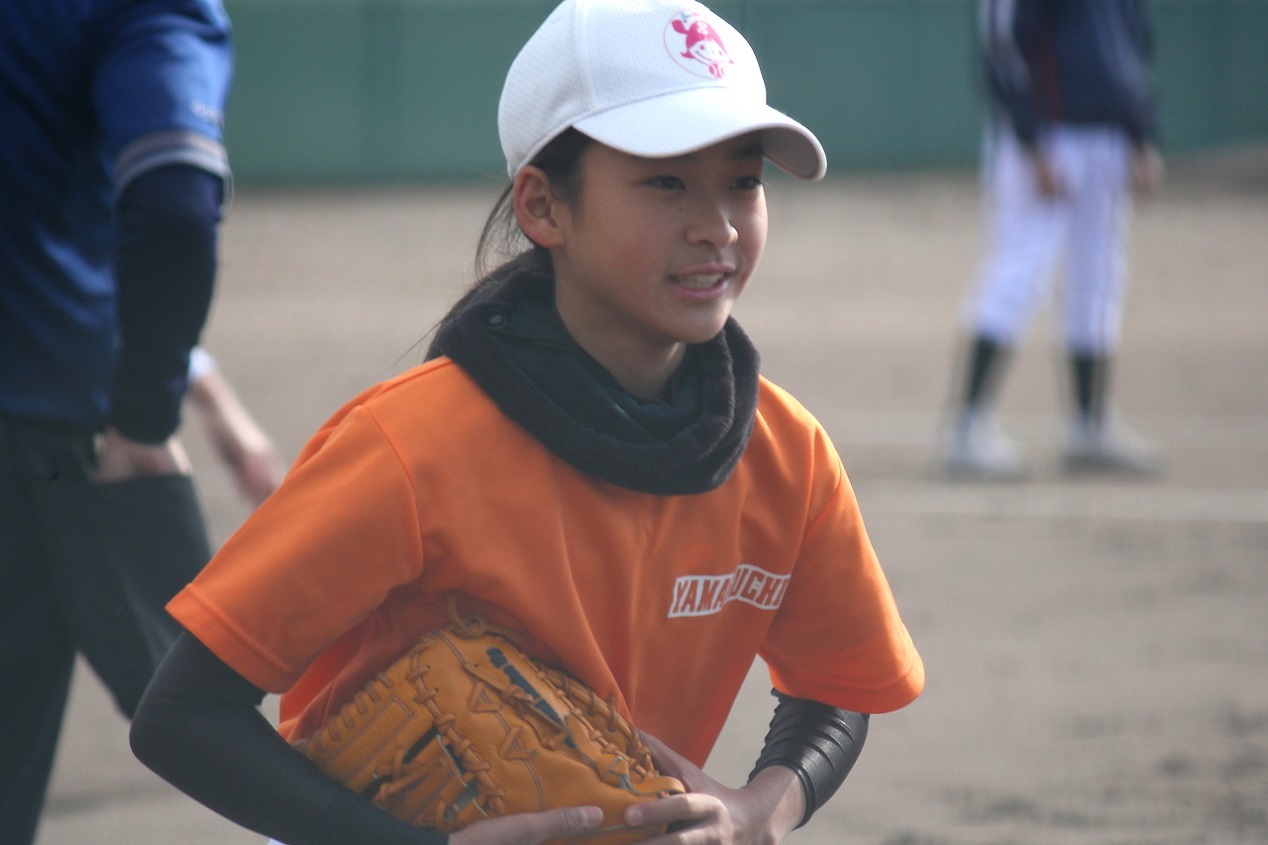 山口Saikyoガールズvs宇部レディース（女子学童野球）_b0341242_05170078.jpg