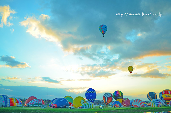 ☆Take Off☆SAGA  ballon Fiesta 2014  #4_e0254261_20425819.jpg