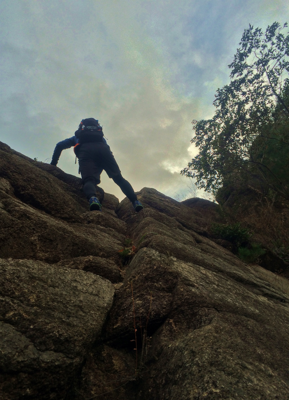 Mountain Running Session in Ashiya Rock Garden 2014/12/07_b0220886_190169.jpg