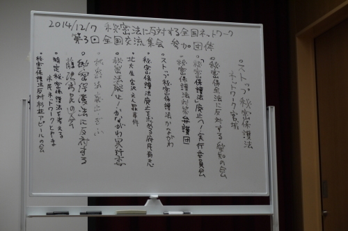 第3回秘密保護法反対全国交流集会に12団体40人が参加(東京)_c0241022_17183733.jpg