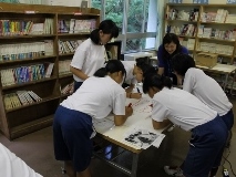 長岡市立山本中学校においてワークショップ「”異”心伝心」を行いました。_c0167632_16552985.jpg