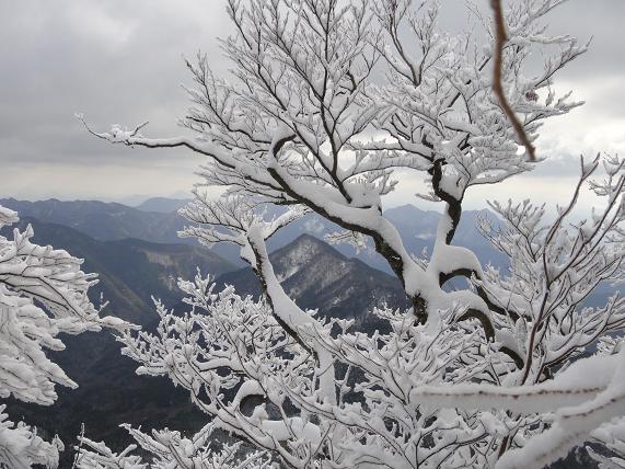 この冬初の雪山へ・・・英彦山・四王寺の滝_e0164643_1403922.jpg