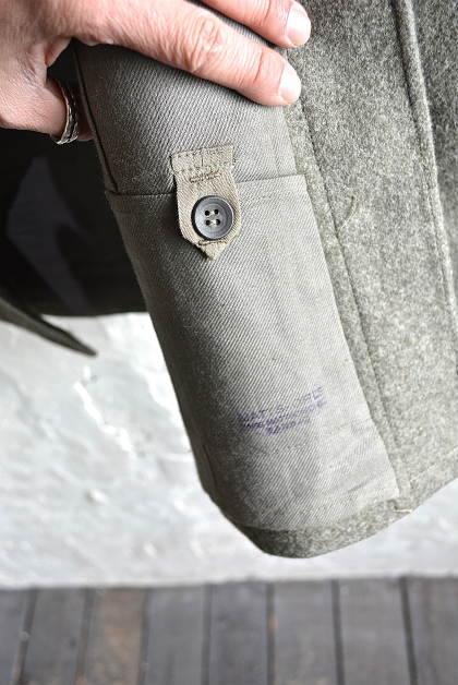 Swedish army M39 wool coat dead stock_f0226051_14212532.jpg
