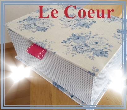 自宅レッスン　BOOK型　ペルメル　メモBOX　正方形の蓋の箱_f0305451_1640143.jpg