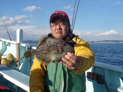 ★またまたカワハギ釣り★_e0147297_15334180.jpg