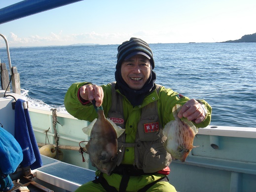 ★またまたカワハギ釣り★_e0147297_1536397.jpg