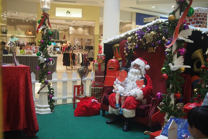 サンタさんと写真を撮る&オーチャードのクリスマス : ひゅーひゅ サンタさんと写真を撮る&オーチャードのクリスマス : ひゅーひゅ