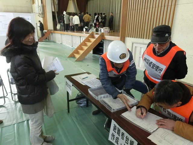 成果以上に課題が多かった 約450名が参加しての第2回吉原高校避難所開設・運営訓練_f0141310_841732.jpg