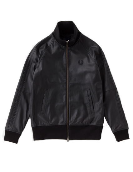 Soho Neon - Leather Track Jacket/FRED-PERRY　_b0139233_12425985.jpg