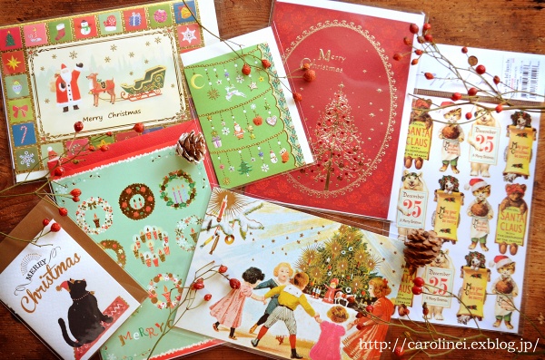 クリスマスカードとクリスマス猫　Xmas Cards & Xmas cat _d0025294_09029.jpg