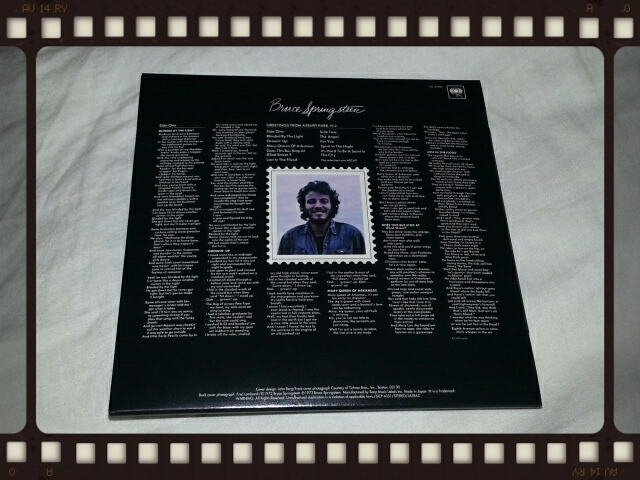 BRUCE SPRINGSTEEN / アズベリーパークからの挨拶 紙ジャケ_b0042308_1381090.jpg