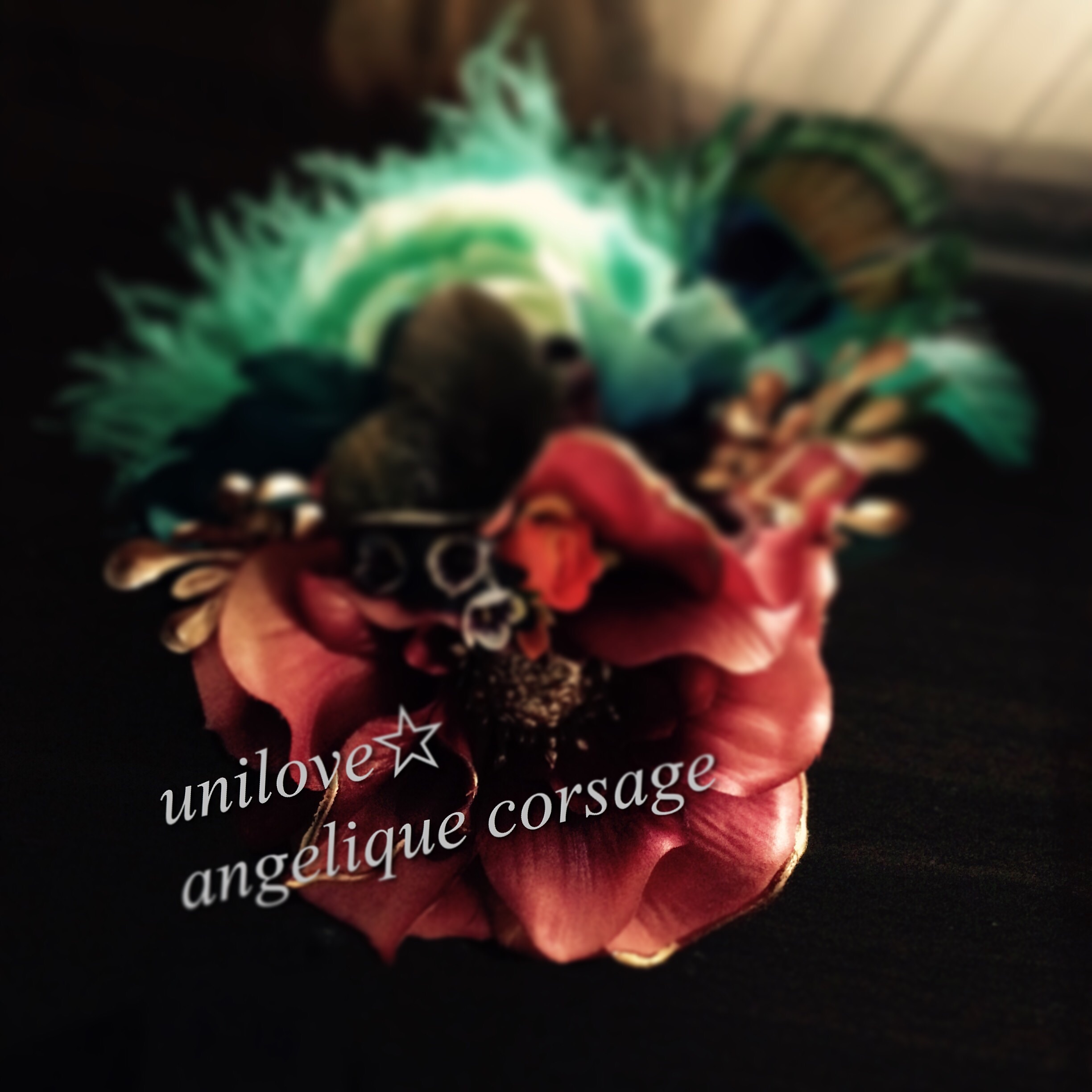 angelique corsage（1点物のアレンジメントコサージュ）_f0223361_22120165.jpg