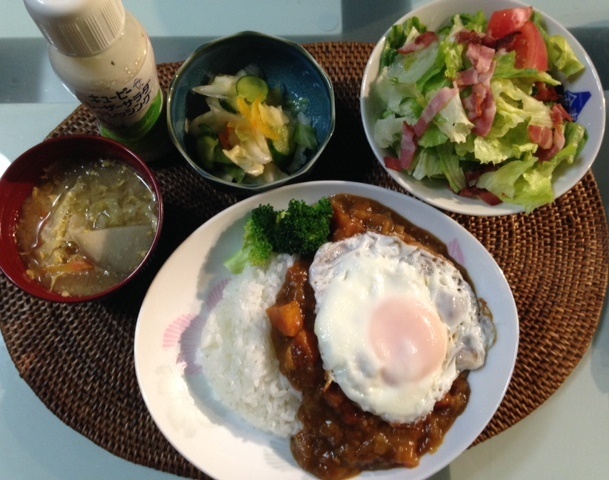 簡単に　無水カレー_b0236665_07050639.jpg