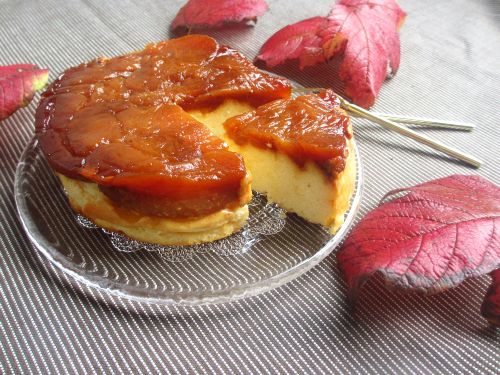 りんごタタンのチーズケーキ This Is Delicious