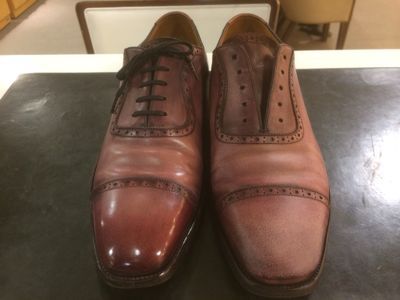 乾燥から完成まで〜ピンクS氏の靴編〜_d0166598_13301927.jpg