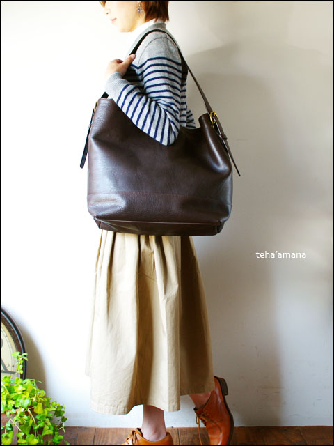 TEHA'AMANA [テハマナ] MARU 2Way Shoulder [L] No.031053 マル オール ...