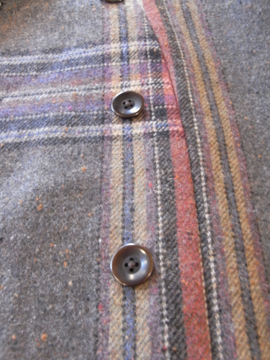 ウール二重織BIGチェック 女の子パフコート : SAPPORO STAFF BLOG