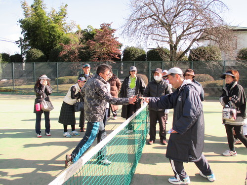 2014サンテニスクリスマス団体戦&パーティー ①_a0119344_1484945.jpg