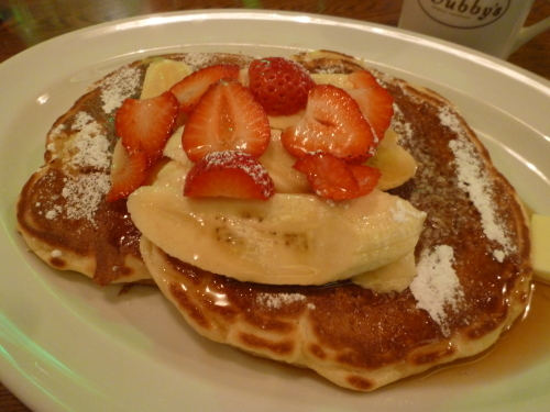 朝食に食べたい！パンケーキ・Bubby\'s 汐留_f0337357_15325362.jpg