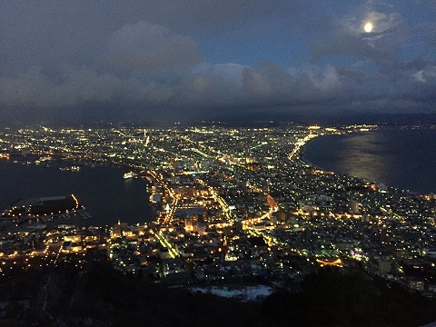 朝市で海鮮丼、のち函館山からの夜景がもうホント絶景_b0154796_2343585.jpg