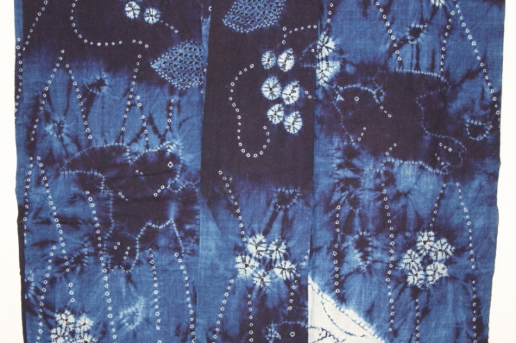 古布　木綿　江戸浅舞絞り　Cotton Edo Asamai Shibori Japanese Antique  Textile_c0325097_13294113.jpg