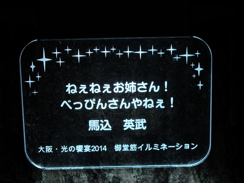 大阪・光の饗宴２０１４　御堂筋イルミネーション・・・８_c0075701_7114191.jpg