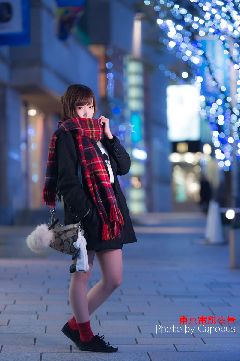 東京電飾夜景　（夜景ポートレート／イルミネーションポートレート）_e0196140_2332822.jpg