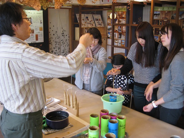 蜜ろうキャンドルづくり 開催されました_b0211845_2205290.jpg