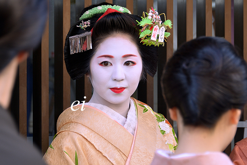 事始め 上七軒舞妓市知 ちょっとそこまで