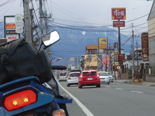 甲府 萬集閣に泊まる旅 14年12月6日 バイクツーリングと喫茶店訪問