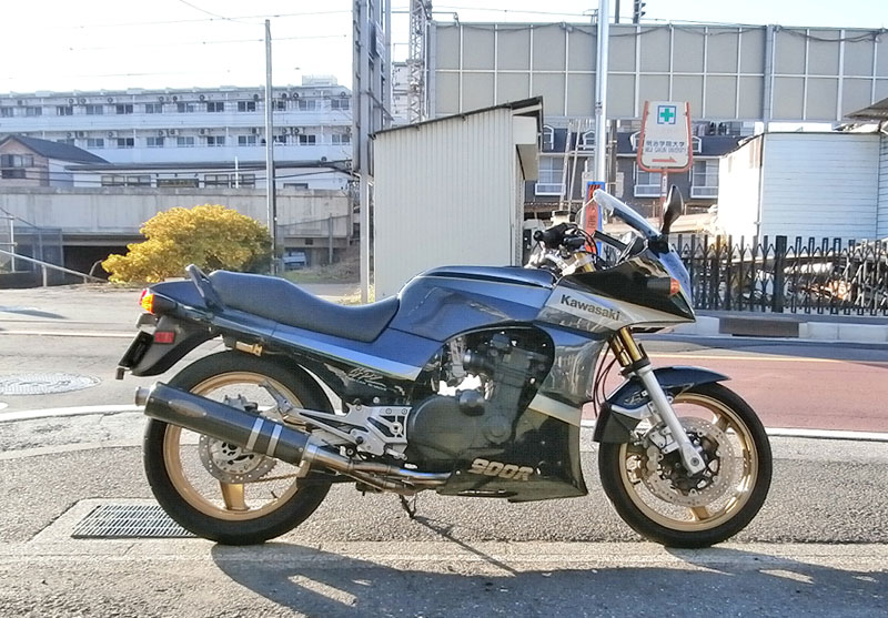 S藤サン号 GPZ900Rニンジャ 冬メンテ開始♪（Part1）_f0174721_2157362.jpg