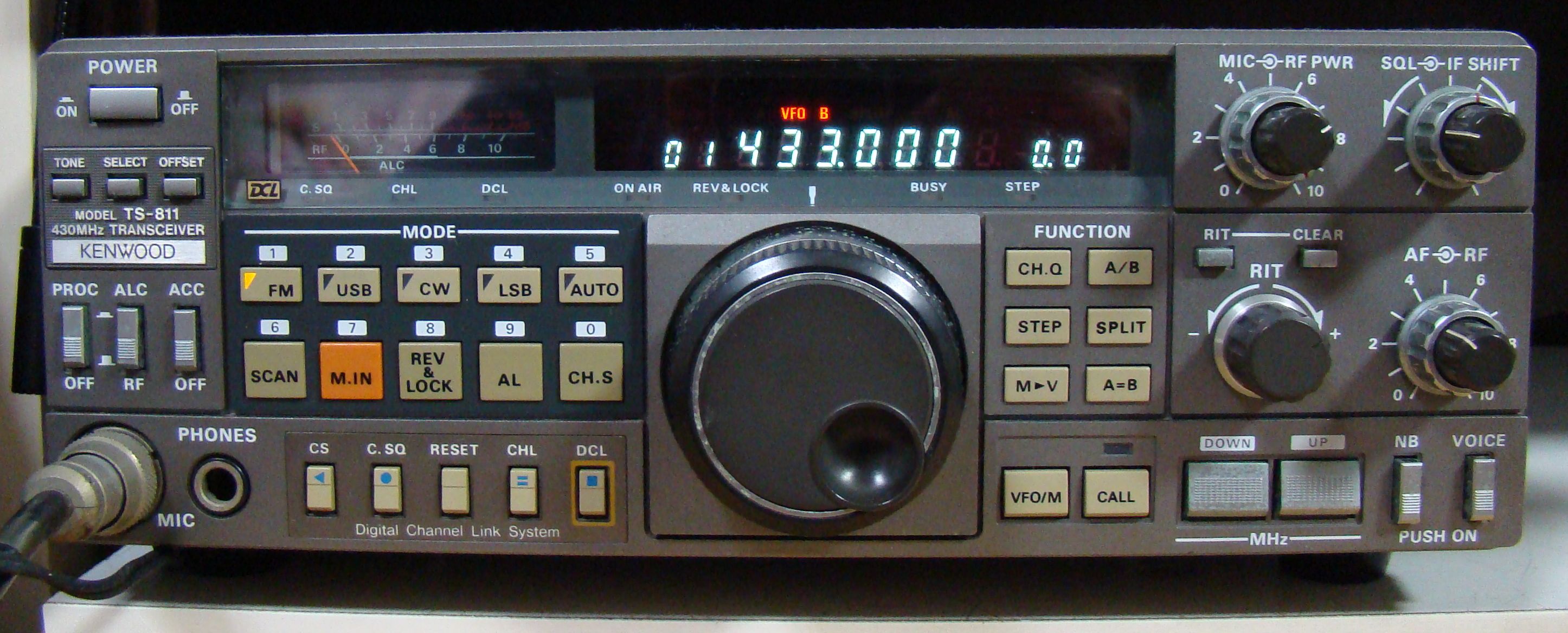 ケンウッド KENWOOD TS-811 430MHz ALL MODE KENWOOD TS