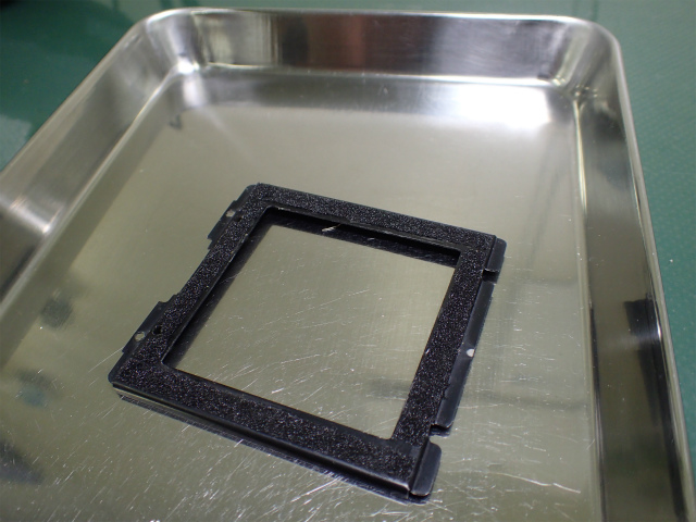 BRONICA S2 スクリーン交換 分解編 : 視神経的写真術