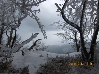 大峰　大川口～行者還小屋　アイゼン練習_b0148050_13381960.jpg