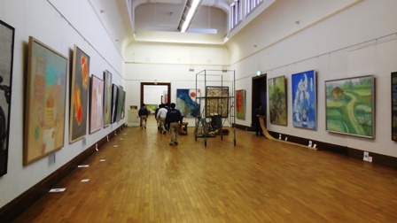 作業日誌(改組新第1回日展京都展搬入陳列作業)_c0251346_16565591.jpg