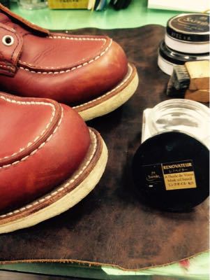 REDWING レッドウイング  靴磨き シューケア シューシャイン その3_b0310556_18262334.jpg