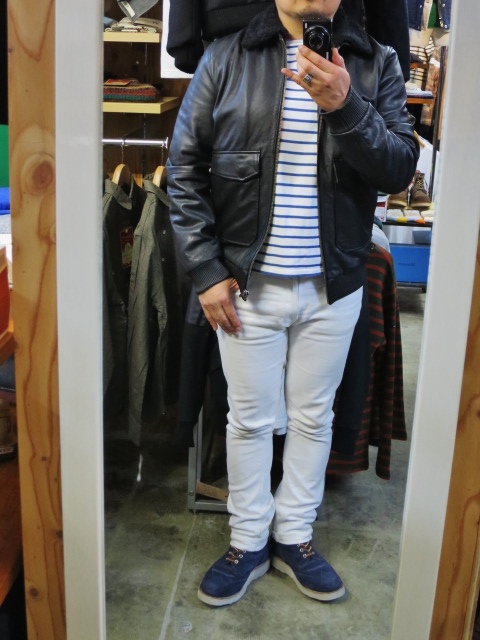 NUDIE JEANS ・・・ Separate BOA LEATHER JACKET!★! (再・訂正版)_d0152280_2126114.jpg