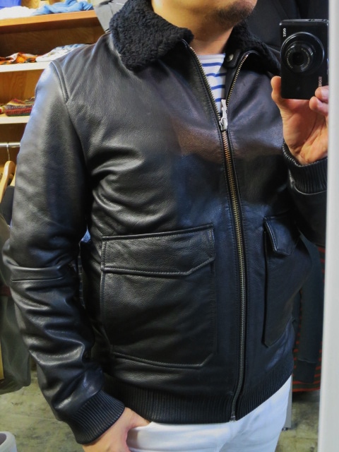 NUDIE JEANS ・・・ Separate BOA LEATHER JACKET!★! (再・訂正版)_d0152280_21262862.jpg