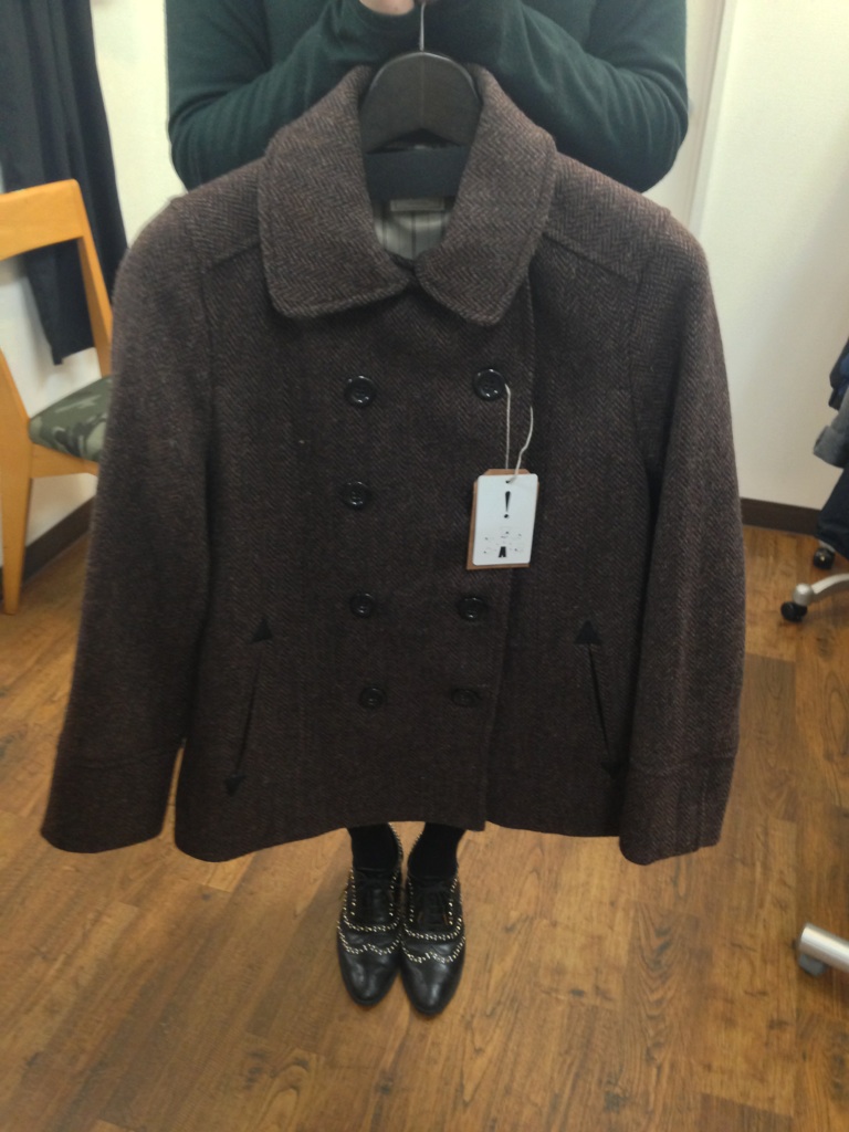 アングリッド harris tweed pコート : dimanche ディマンシュ