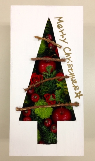 クリスマスフラワーアレンジ_f0197215_17215371.jpg