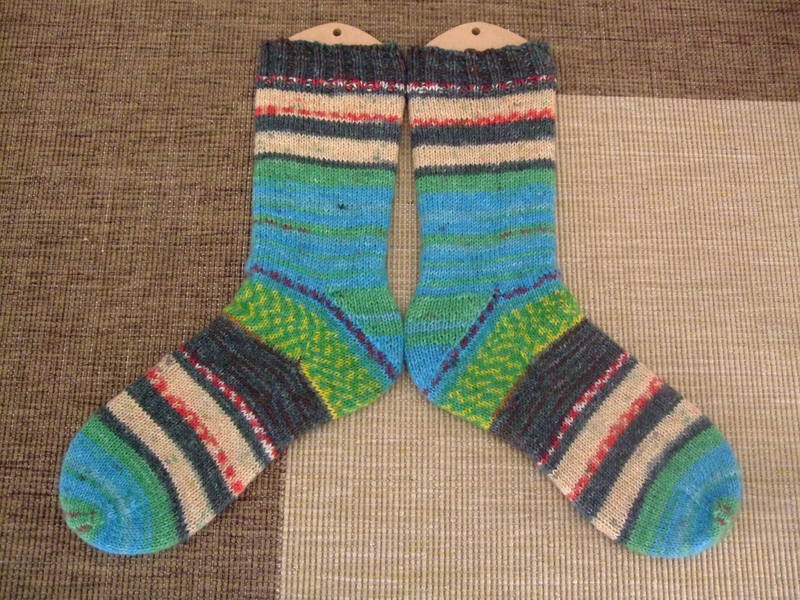 opal socks　完成！_f0243726_1051944.jpg