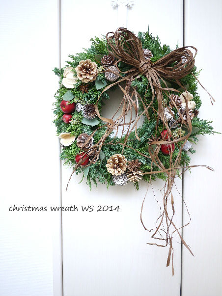 christmas wreath WS 2014 ②_e0312668_1547773.jpg